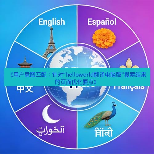 helloworld翻译官网 《用户意图匹配：针对“helloworld翻译电脑版”搜索结果的页面优化要点》