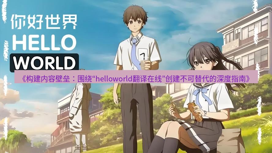 helloworld翻译官网 《构建内容壁垒：围绕“helloworld翻译在线”创建不可替代的深度指南》