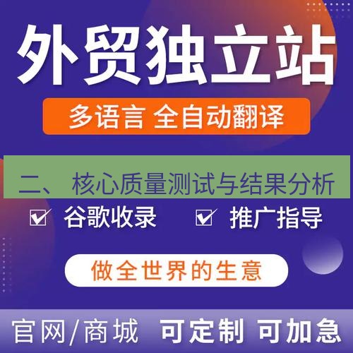 helloworld翻译官网 二、 核心质量测试与结果分析