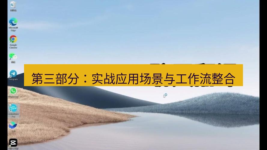 helloworld翻译官网 第三部分：实战应用场景与工作流整合