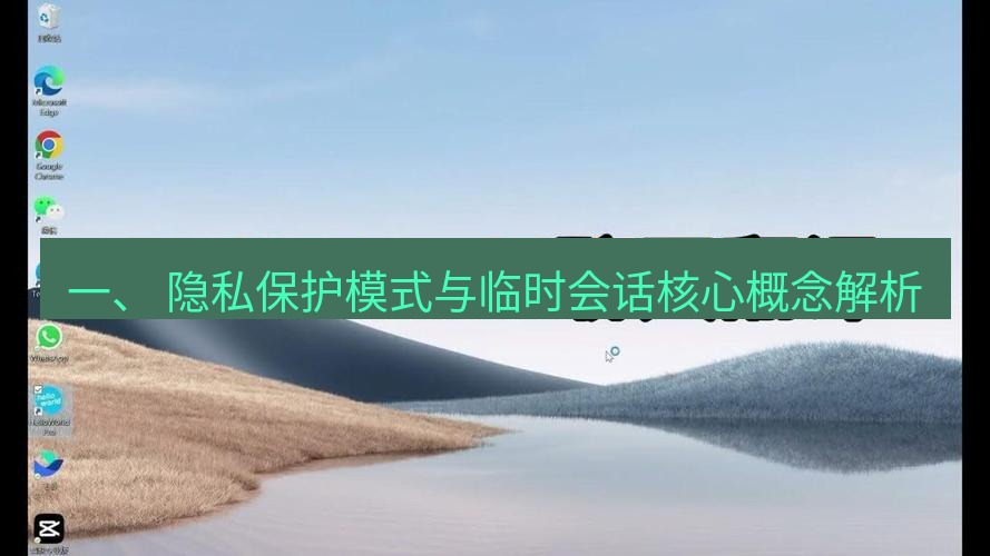 helloworld翻译官网 一、 隐私保护模式与临时会话核心概念解析