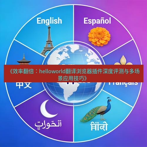 helloworld翻译官网 《效率翻倍：helloworld翻译浏览器插件深度评测与多场景应用技巧》