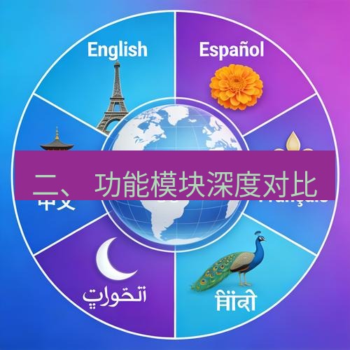 helloworld翻译官网 二、 功能模块深度对比