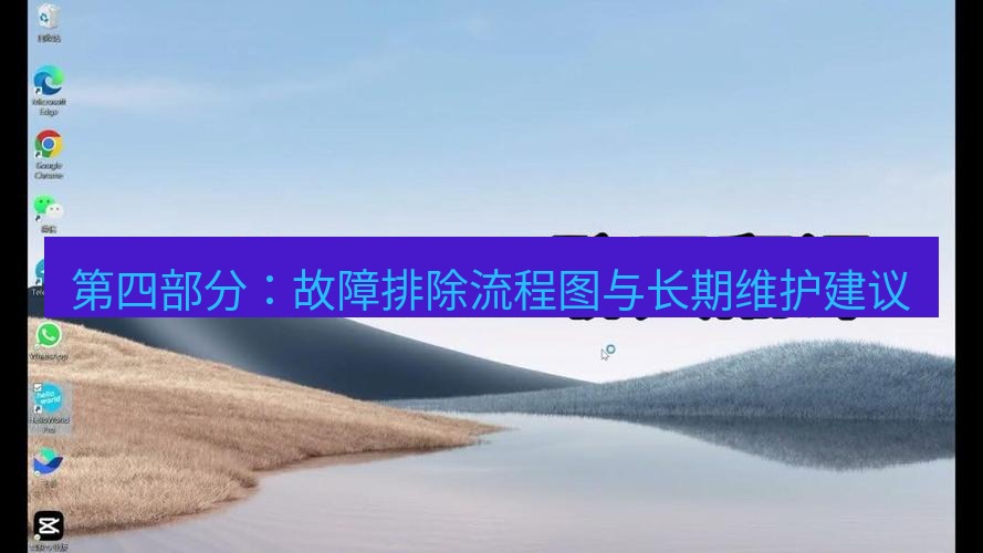 helloworld翻译官网 第四部分：故障排除流程图与长期维护建议