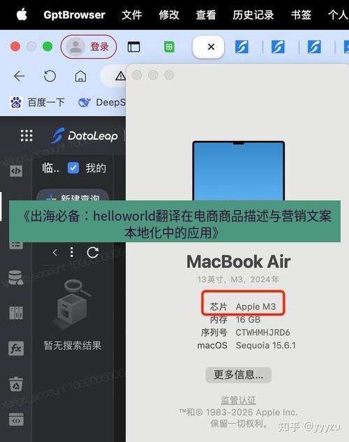 helloworld翻译官网 《出海必备：helloworld翻译在电商商品描述与营销文案本地化中的应用》